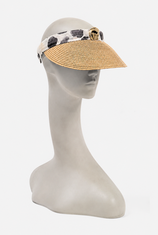 Tan & Zuri Visor with Saf