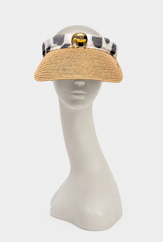 Tan & Zuri Visor with Saf