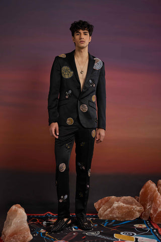 Ebony Cosmique Tuxedo with Pants