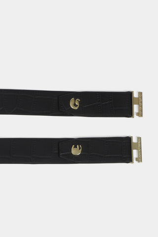 Noir Iconopin Belt