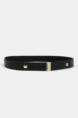 Noir Iconopin Belt