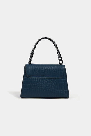 Shivan & Narresh Isola Croc Pomsky bag; Accessories; croc bags; Saf trim