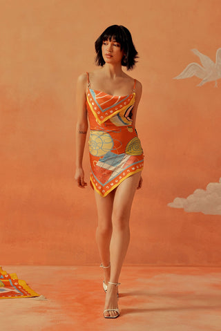 Younail Scarf Dress