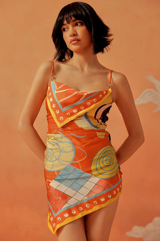 Younail Scarf Dress