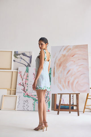 Mint Celestine Shift Dress