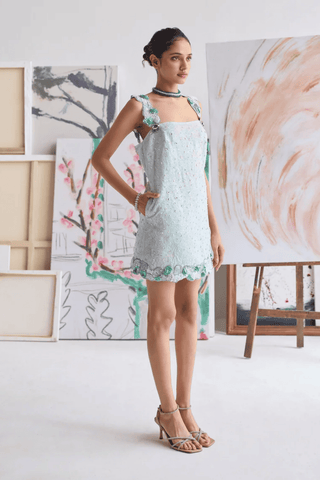 Mint Celestine Shift Dress