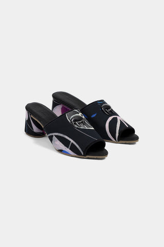 Shivan & Narresh Mysterique Saf Clogs; Mysterique print; Footwear; Women footwear;
