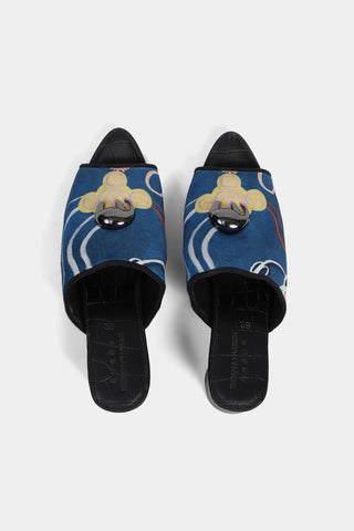 Shivan & Narresh Springlie Saf Clogs; Springlie print; Footwear; women footwear;