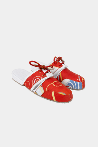 Younail Laced Mules