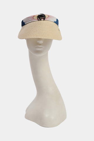 Beige & Springlie Visor with Saf