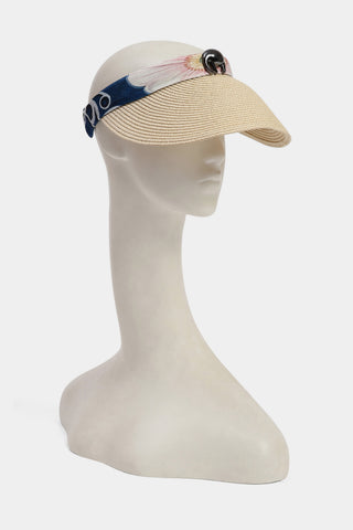 Beige & Springlie Visor with Saf