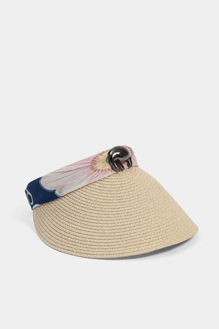 Beige & Springlie Visor with Saf
