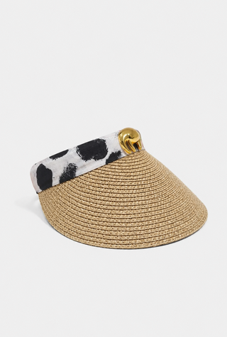Tan & Zuri Visor with Saf