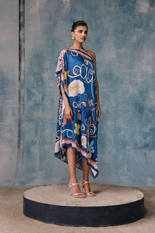 Springlie Iconoband Aysmmetrical Kaftan