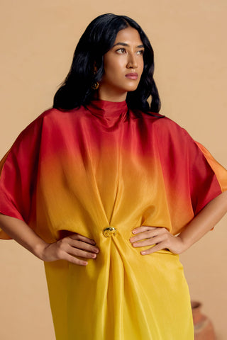 Solaire Ombre Saf Kaftan