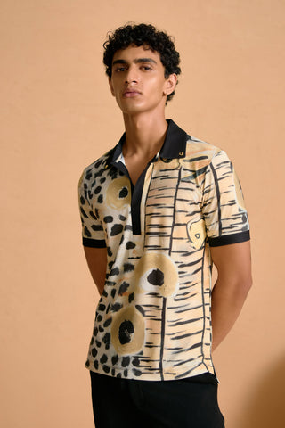 Zuri Contrast Collar Polo