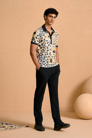 Zuri Contrast Collar Polo