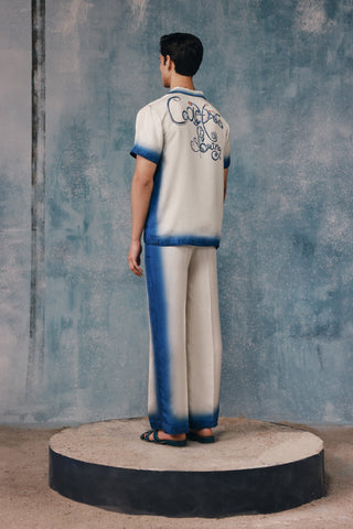 SpringOmbré Silk Shirt