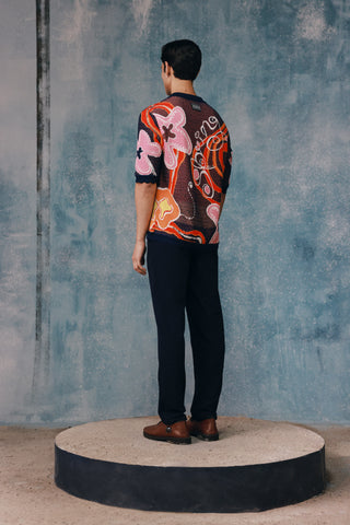 Springlie Jacquard Knit Shirt