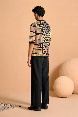 Zuri Jacquard Knit Shirt