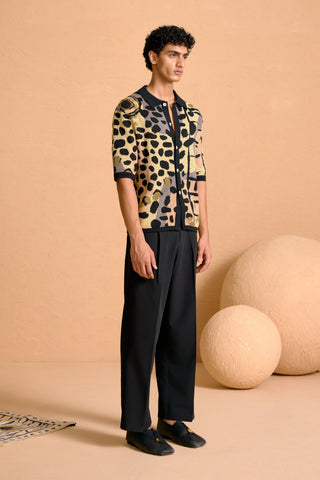 Zuri Jacquard Knit Shirt