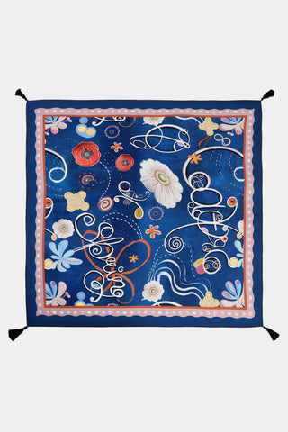 Shivan & Narresh Springlie  Rug; Printed Rugs; Home decor; Multicolor;
