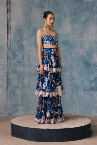 Springlie Floralis Tiered Skirt