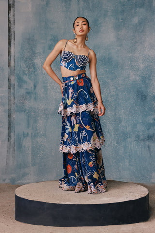 Springlie Floralis Tiered Skirt