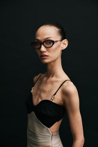 Shivan & Narresh Lola Burgundy Eyeglasses; Burgundy color; Lightwine lens; Cat eye; Men's eyeglasses; Women eyeglasses; 