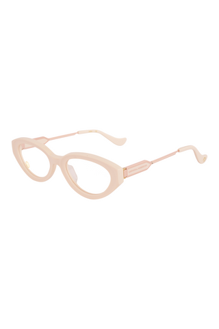 Shivan & Narresh Lola Sandstone Beige Eyeglasses; Beige color; Cat eye; Men's eyeglasses; Women eyeglasses;  Eyewears