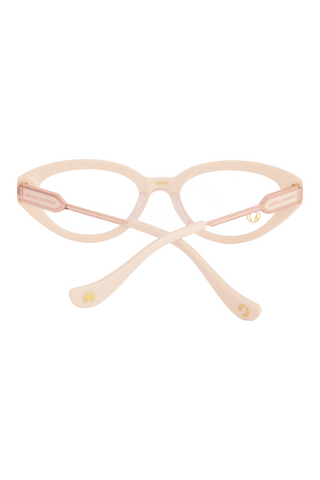 Shivan & Narresh Lola Sandstone Beige Eyeglasses; Beige color; Cat eye; Men's eyeglasses; Women eyeglasses;  Eyewears
