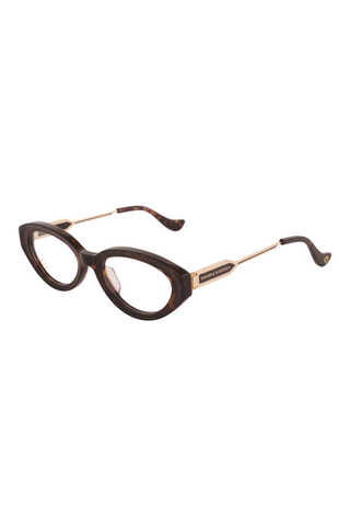 Shivan & Narresh Lola Tortoise Shell Eyeglasses; Tortoise shell frame; Brown eyeglasses; Eyewear; Eyeglasses; Men's Eyeglasses; Women Eyeglasses; Black & Brown