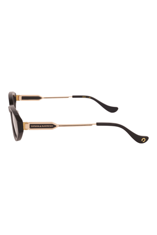 Shivan & Narresh Lola Black Eyeglasses; Black color; Cat eye; Men's eyeglasses; Women eyeglasses;  Eyewears; Optical lens