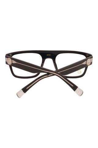 Shivan & Narresh Kanzi Midnight Black Eyeglasses; Black color; Men's eyeglasses; Women eyeglasses;  Eyewears; Optical lens; Black eyeglasses; 