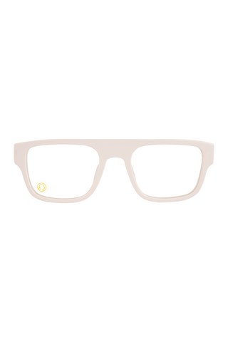 Shivan & Narresh Kanzi Soft Pearl Eyeglasses; White color; Men's eyeglasses; Women eyeglasses;  Eyewears; Optical lens; White eyeglasses