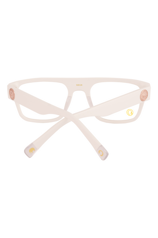 Shivan & Narresh Kanzi Soft Pearl Eyeglasses; White color; Men's eyeglasses; Women eyeglasses;  Eyewears; Optical lens; White eyeglasses