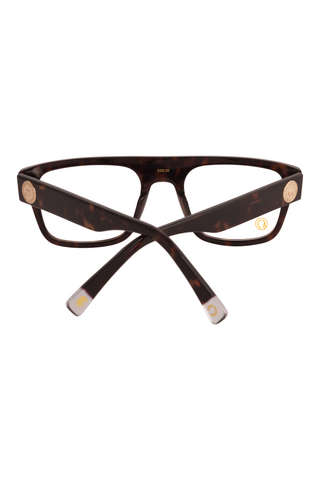 Shivan & Narresh Kanzi Tortoise shell Eyeglasses; Brown color; Men's eyeglasses; Women eyeglasses;  Eyewears; Optical lens; Brwon eyeglasses; 