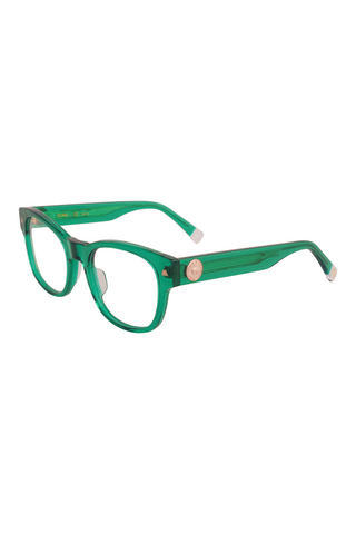 Shivan & Narresh Duma Emerald Eyeglasses; Green color; Men's eyeglasses; Women eyeglasses;  Eyewears; Optical lens; Green eyeglasses; 