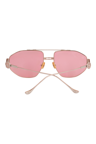 Shivan & Narresh Cecil Rose gols sunglasses; Rose gold color; Pink color; Men's eyeglasses; women eyeglasses; eyewears
