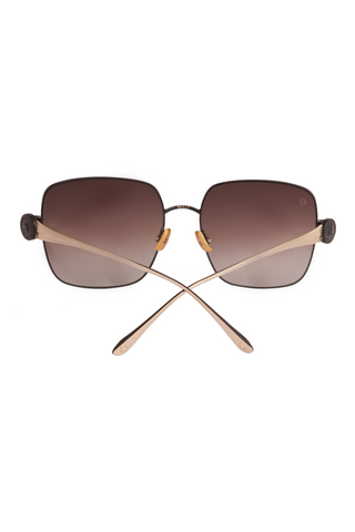 Shivan & Narresh Zoe Midnight black sungalsses; Black frame; Winter grey colour; Men's sunglasses; Women sunglasses; Accessories; Eyewear