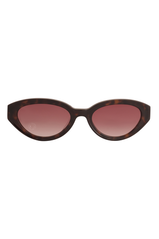 Shivan & Narresh Lola Tortoise shell Sunglasses; Brown color;  Men's eyeglasses; Women's eyeglasses; Accessories; Eyewears;