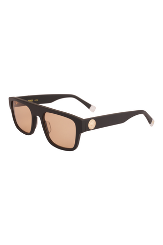 Shivan & Narresh Kanzi Matt black Eyeglasses; Matt eyeglasses; Eyewear; Eyeglasses; Men's Eyeglasses; Women Eyeglasses;  Yellow colour; Black colour