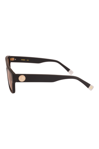 Shivan & Narresh Kanzi Matt black Eyeglasses; Matt eyeglasses; Eyewear; Eyeglasses; Men's Eyeglasses; Women Eyeglasses;  Yellow colour; Black colour