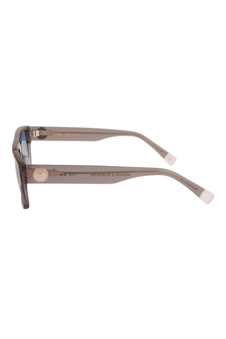 Shivan & Narresh Kanzi Ash grey Eyeglasses; Cool blue eyeglasses; Eyewear; Eyeglasses; Men's Eyeglasses; Women Eyeglasses; Grey colour; Blue colour