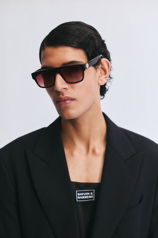 Shivan & Narresh Kanzi Tortoise shell Eyeglasses; Brown eyeglasses; Eyewear; Eyeglasses; Men's Eyeglasses; Women Eyeglasses; Black colour; Brown colour