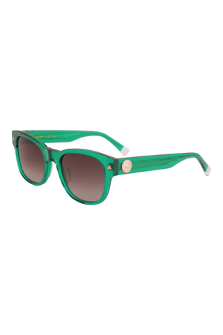Shivan & Narresh Duma Emerald Sunglasses; Green color; Men's sunglasses; Women Sunglasses; Eyewear; Brown color