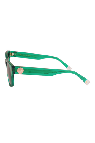 Shivan & Narresh Duma Emerald Sunglasses; Green color; Men's sunglasses; Women Sunglasses; Eyewear; Brown color