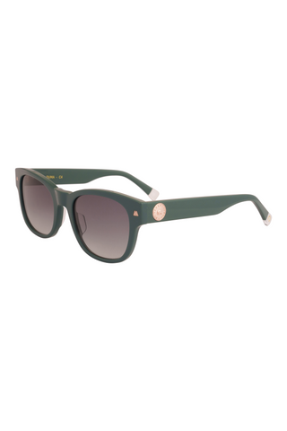 Shivan & Narresh Duma Jade Sunglasses; Green color; Men's sunglasses; Women Sunglasses; Eyewear; Grey color