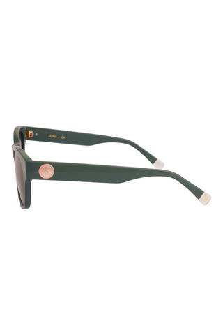 Shivan & Narresh Duma Jade Sunglasses; Green color; Men's sunglasses; Women Sunglasses; Eyewear; Grey color