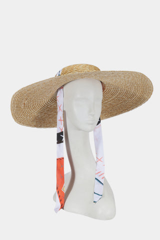 Surocco Wide Brim Raffia Hat